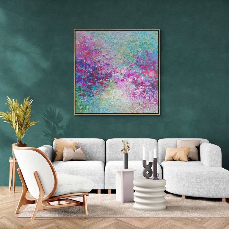 Original Abstract Expressionism Abstract Painting by Belinda Nadwie