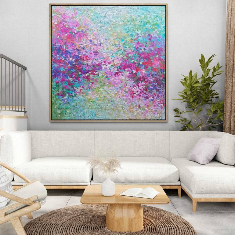 Original Abstract Expressionism Abstract Painting by Belinda Nadwie