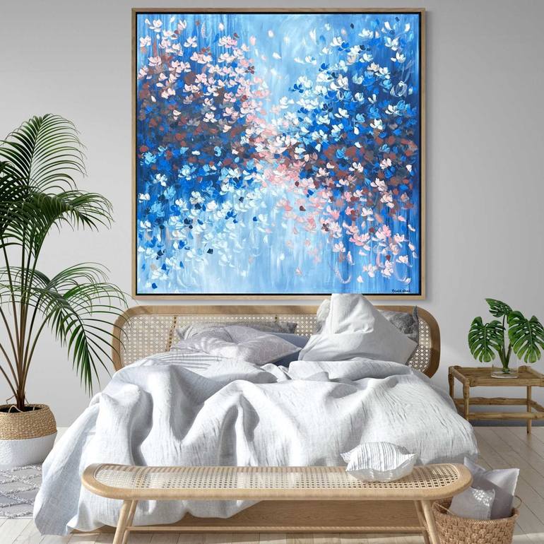 Original Abstract Expressionism Abstract Painting by Belinda Nadwie