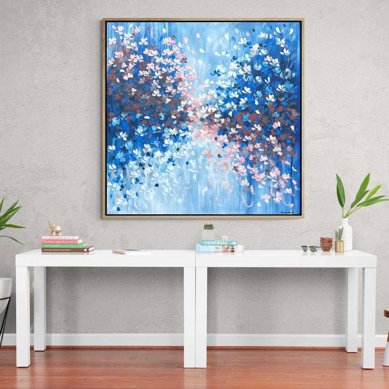 Original Abstract Expressionism Abstract Painting by Belinda Nadwie