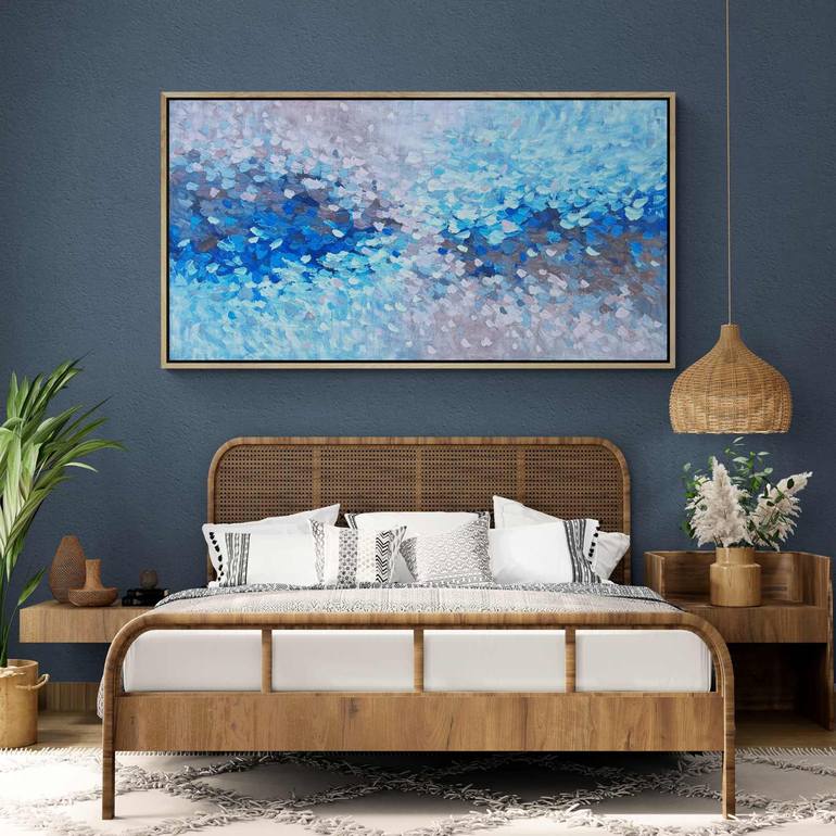 Original Abstract Expressionism Abstract Painting by Belinda Nadwie