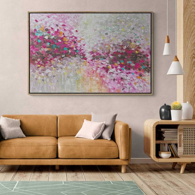 Original Abstract Expressionism Abstract Painting by Belinda Nadwie