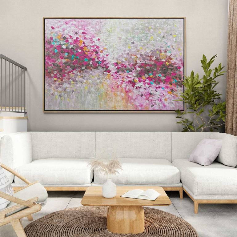 Original Abstract Expressionism Abstract Painting by Belinda Nadwie