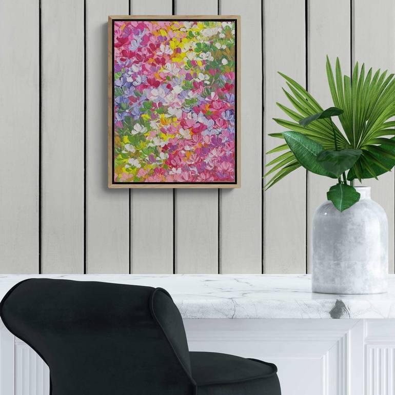 Original Abstract Expressionism Abstract Painting by Belinda Nadwie