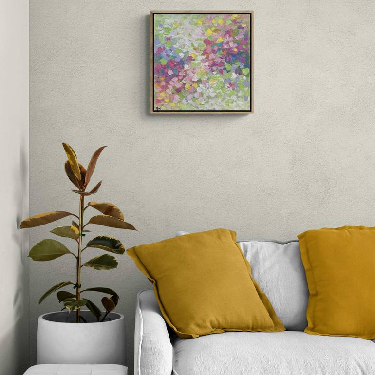 Original Abstract Expressionism Abstract Painting by Belinda Nadwie