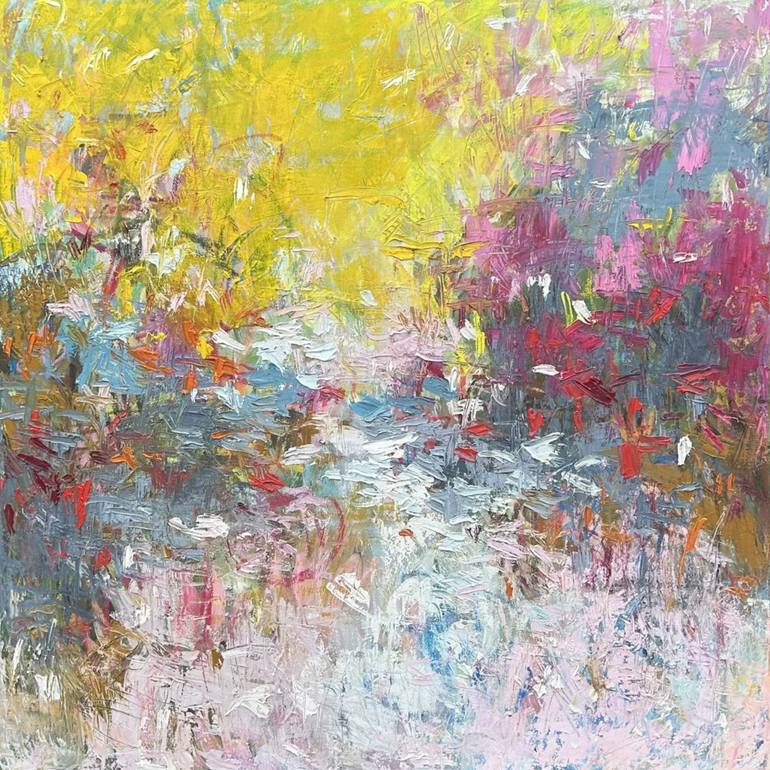 The Lightened Path Painting by Belinda Nadwie | Saatchi Art United