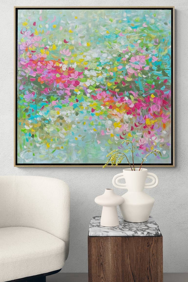 Original Abstract Painting by Belinda Nadwie