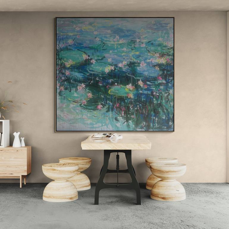 Original Abstract Painting by Belinda Nadwie