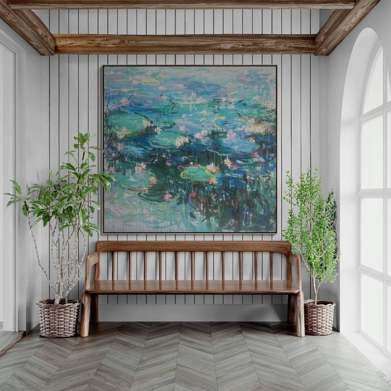 Original Abstract Painting by Belinda Nadwie