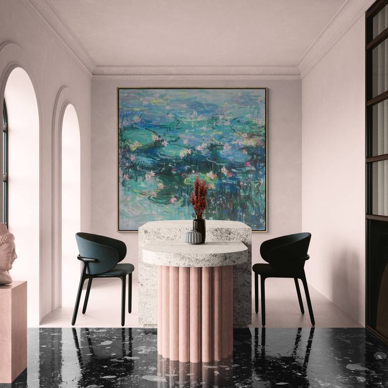 Original Abstract Painting by Belinda Nadwie