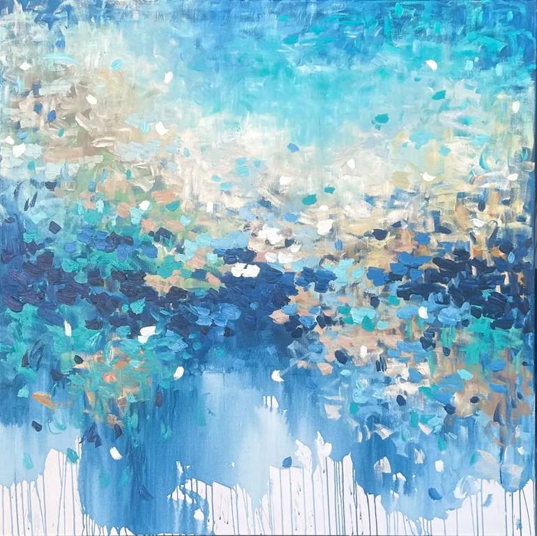 Original Abstract Painting by Belinda Nadwie | Abstract Art on Canvas | You Set My Spirit Free