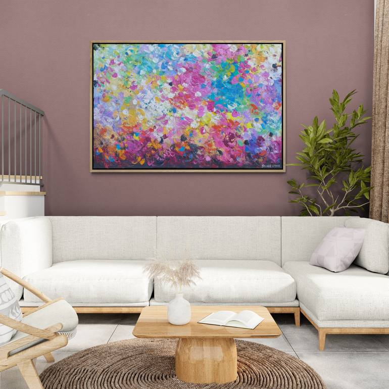 Original Abstract Painting by Belinda Nadwie