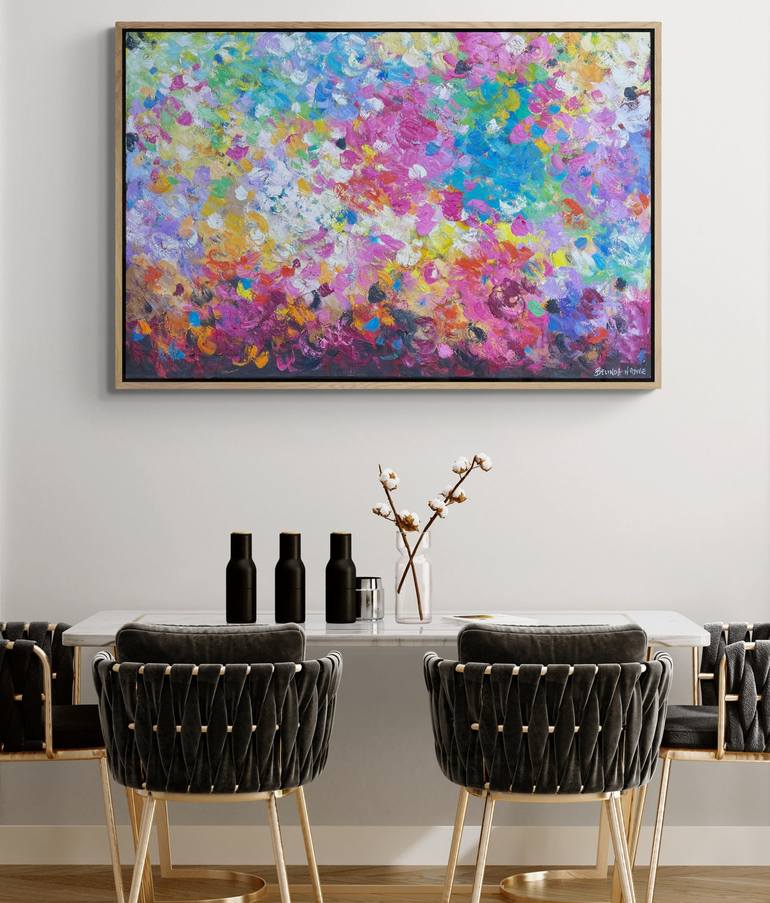 Original Abstract Painting by Belinda Nadwie