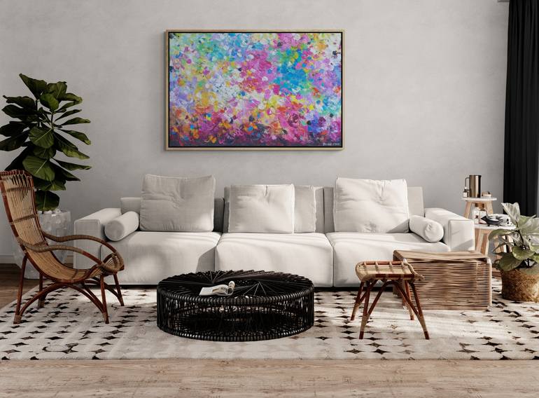 Original Abstract Painting by Belinda Nadwie