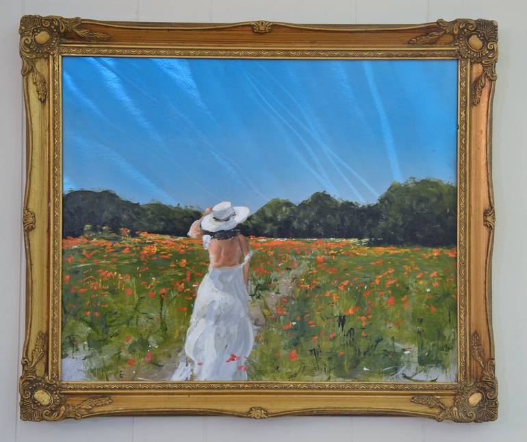 Original Impressionism Landscape Painting by Scott harris