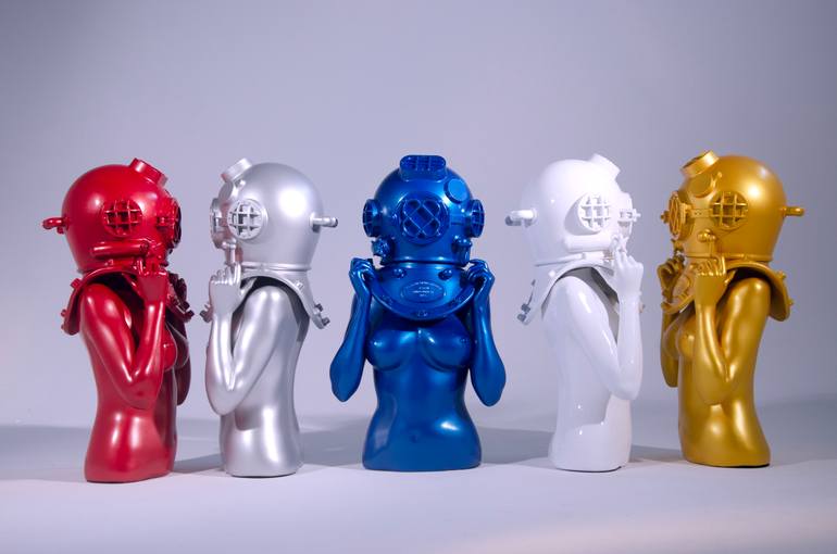 Original Contemporary Women Sculpture by Victor Spinelli