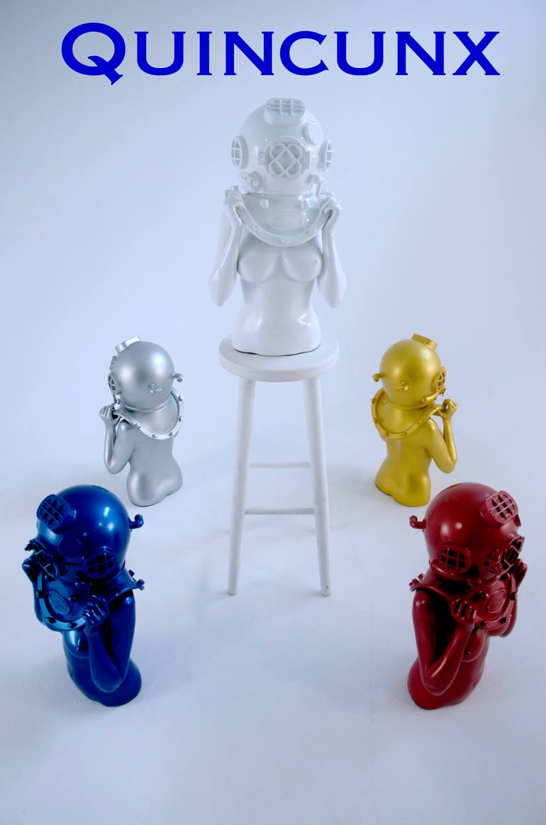 Original Pop Art Women Sculpture by Victor Spinelli