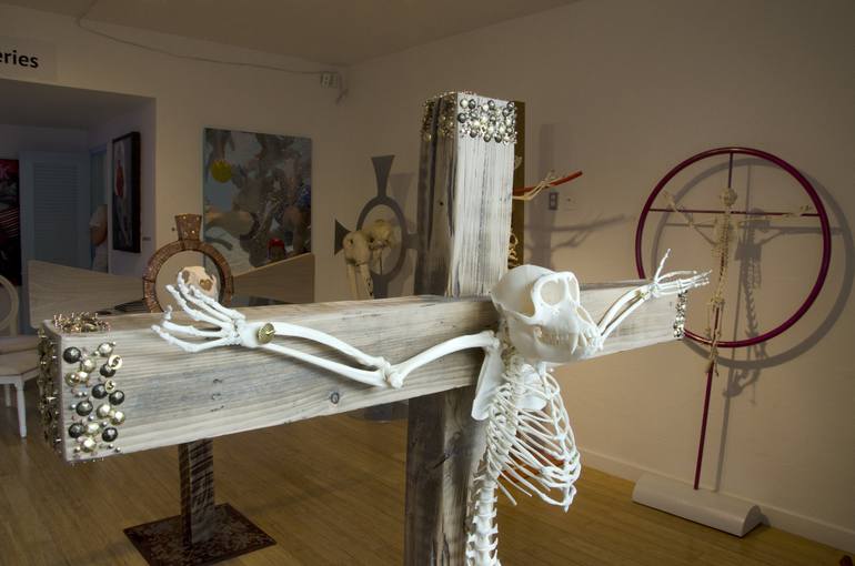 Original Conceptual Mortality Sculpture by Victor Spinelli
