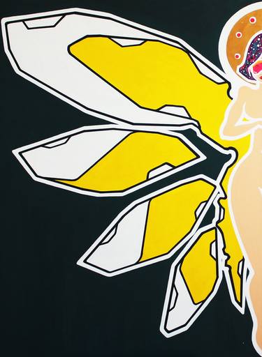 Original Art Deco Cartoon Paintings by Mr Blazy