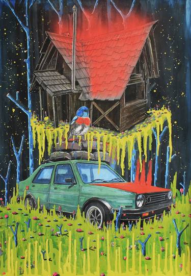 Original Car Paintings by Mr BLAZY