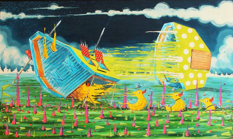 Original  Painting by blazy blessed journey