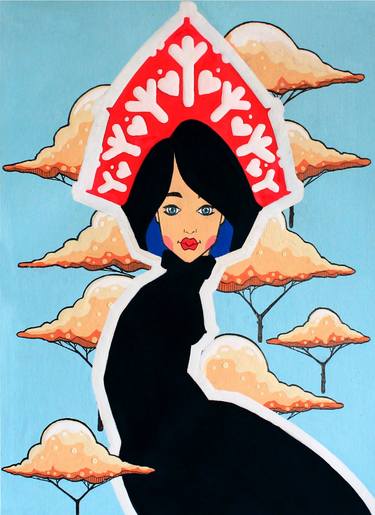 Original Art Deco Fashion Paintings by Mr BLAZY