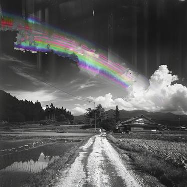 Original Abstract Landscape Digital by Michele De Matthaeis