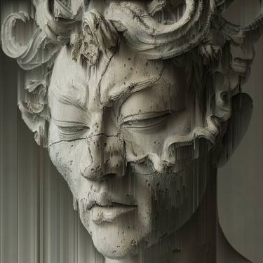 Original Abstract Classical Mythology Digital by Michele De Matthaeis