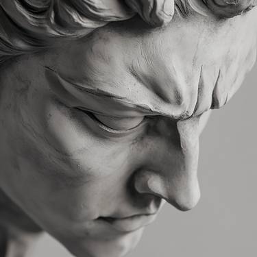 Original Abstract Classical Mythology Digital by Michele De Matthaeis