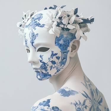 Original Abstract Classical Mythology Digital by Michele De Matthaeis