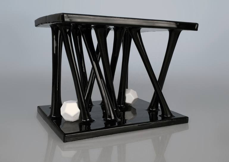 Original Conceptual Abstract Sculpture by Michele De Matthaeis