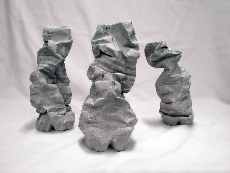 Original Conceptual Abstract Sculpture by Michele De Matthaeis