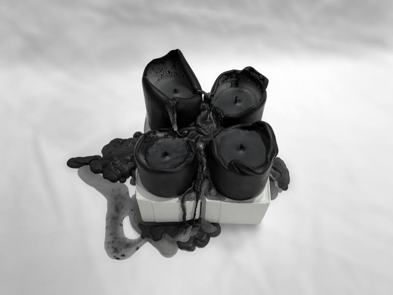 Original Conceptual Abstract Sculpture by Michele De Matthaeis