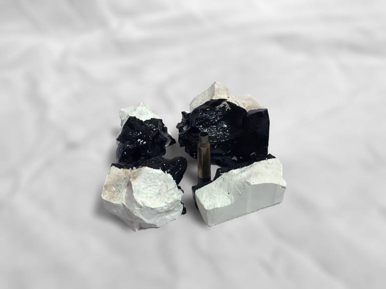 Original Abstract Expressionism Abstract Sculpture by Michele De Matthaeis