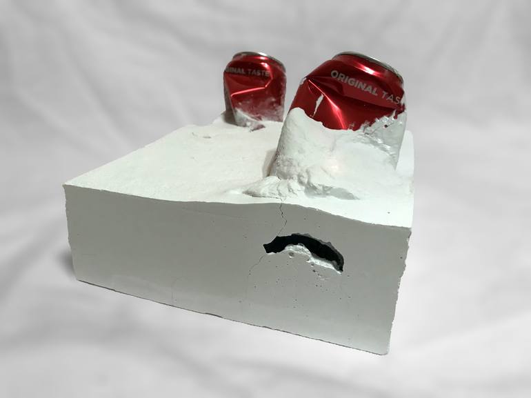 Original Conceptual Abstract Sculpture by Michele De Matthaeis