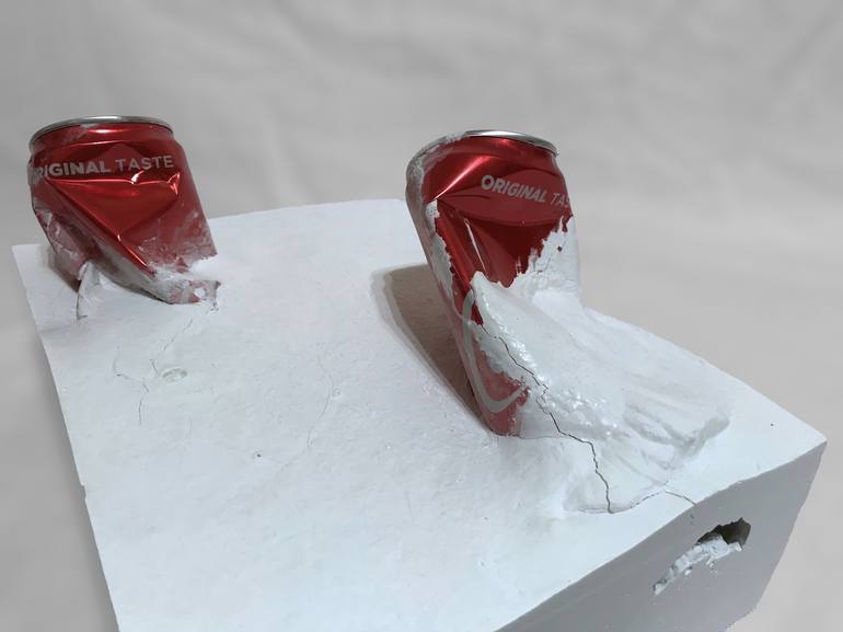 Original Conceptual Abstract Sculpture by Michele De Matthaeis