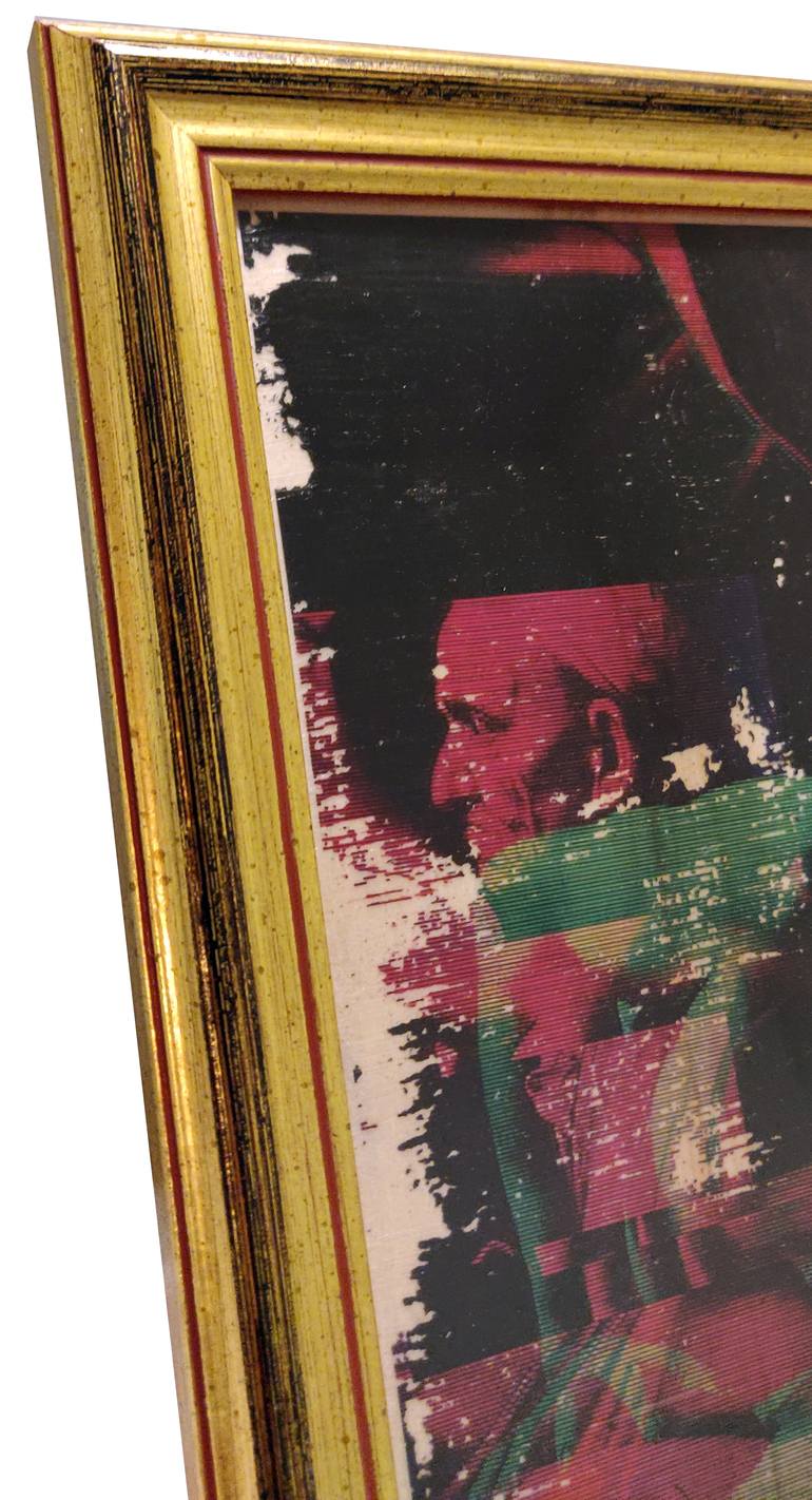 Original Expressionism People Painting by Michele De Matthaeis