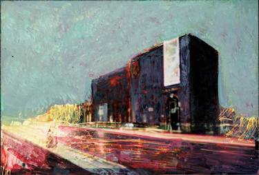 Original Contemporary Landscape Mixed Media by Luca Cecioni