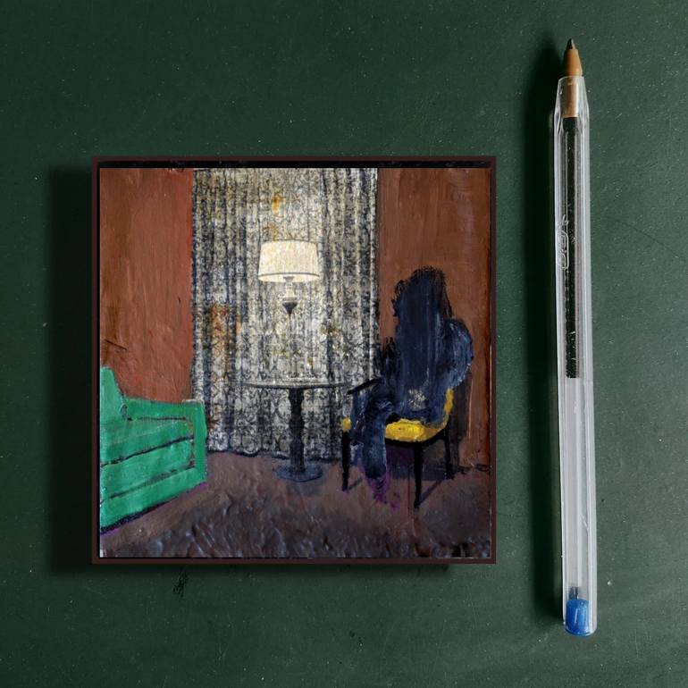 Original Contemporary Home Painting by Luca Cecioni