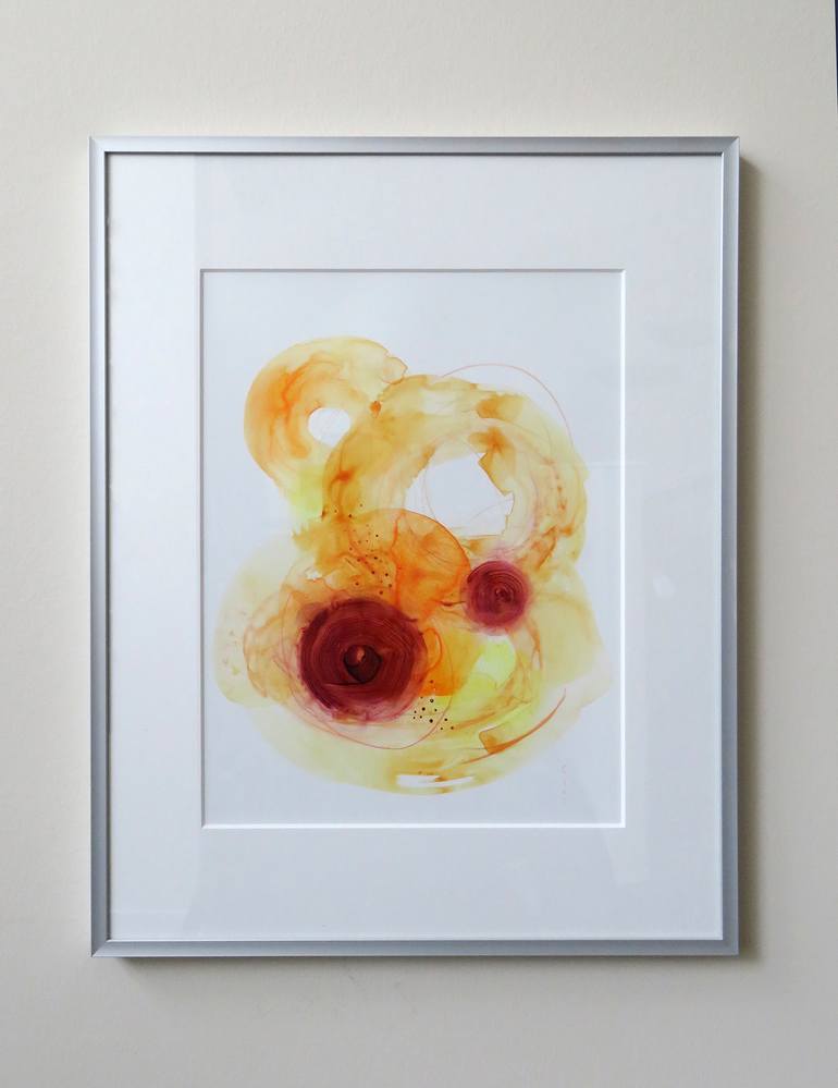 Original Abstract Expressionism Abstract Painting by Claudine Gévry