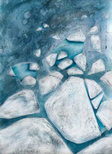 Original Abstract Nature Paintings by Claudine Gévry