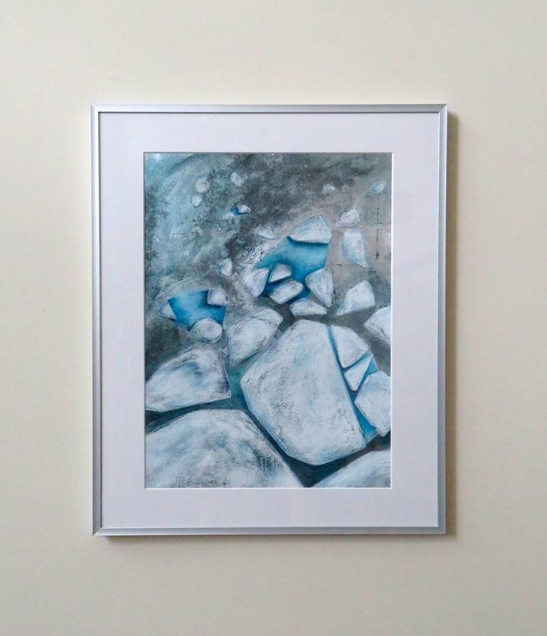 Original Abstract Nature Painting by Claudine Gévry