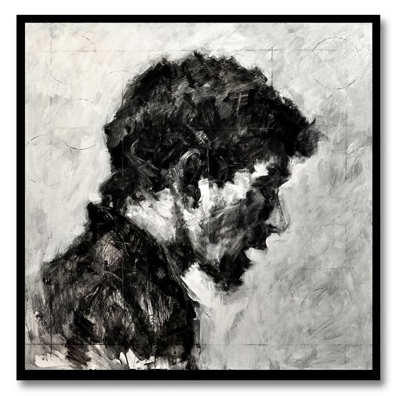 Original Impressionism People Painting by Lon Brauer