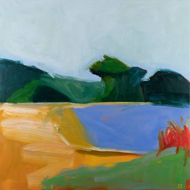 Original Abstract Landscape Paintings by Jessica Singerman