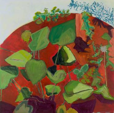Original Abstract Botanic Paintings by Jessica Singerman