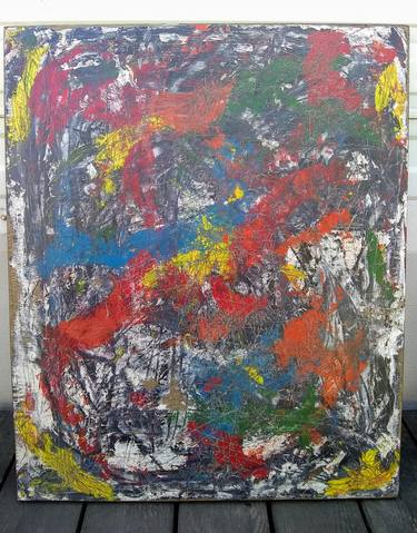 Original Modern Abstract Painting by Rachel Alber
