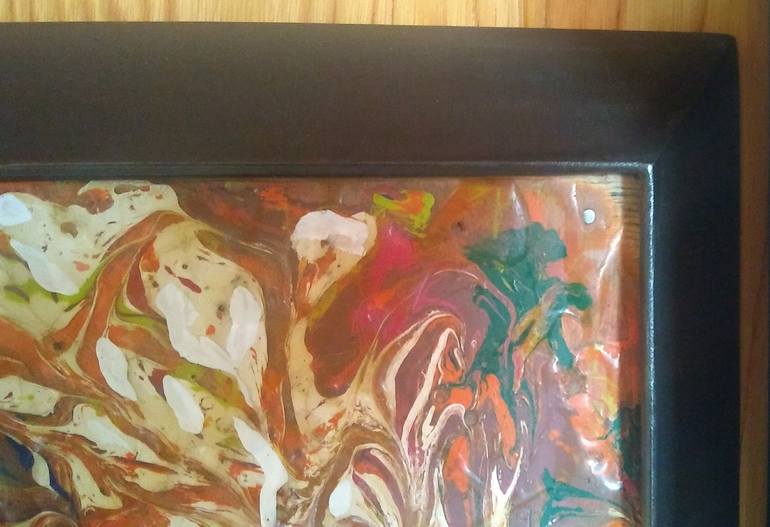 Original Fine Art Abstract Painting by Rachel Alber