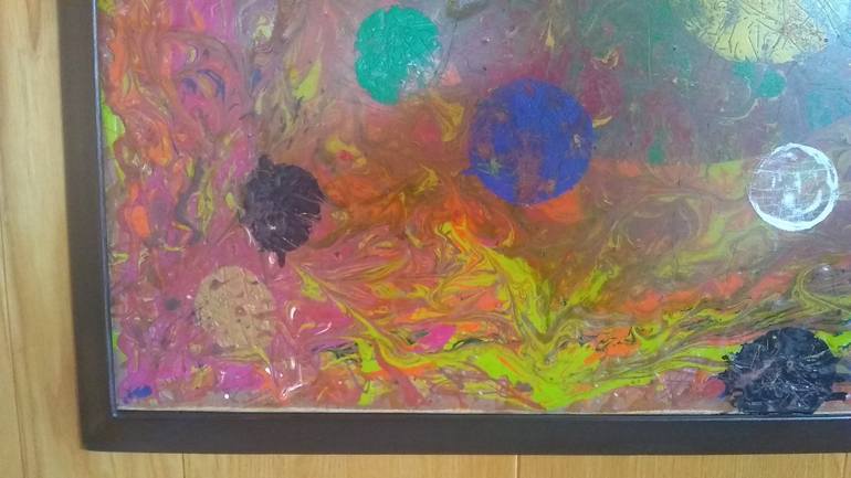 Original Abstract Painting by Rachel Alber
