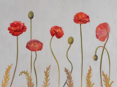 Print of Floral Paintings by Sandra Iafrate