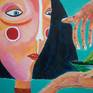 "Sail with me" ( White-nose girl collection)

- Acrylic painting on canvas board
- 30.5 x 40.6 cm.
- Varnished.
- Signed on the front.